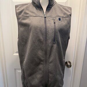 Izod Men's Full Zip Vest, Size M